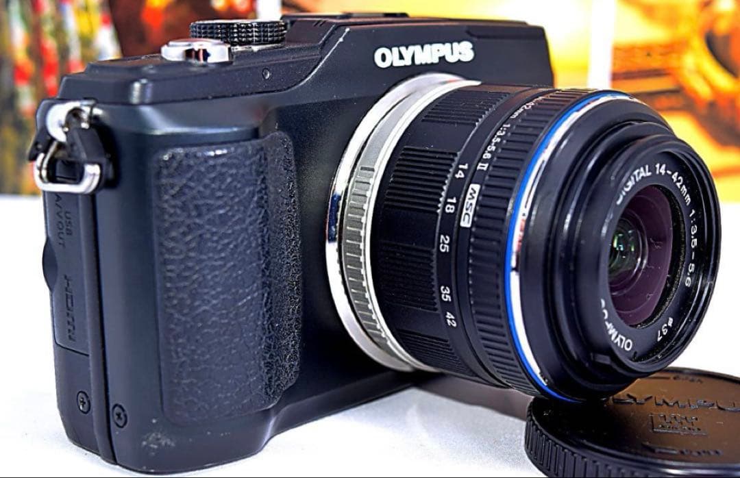 ❤️スマホ転送OK❤️高画質❤️オリンパス PL2 ミラーレスカメラ