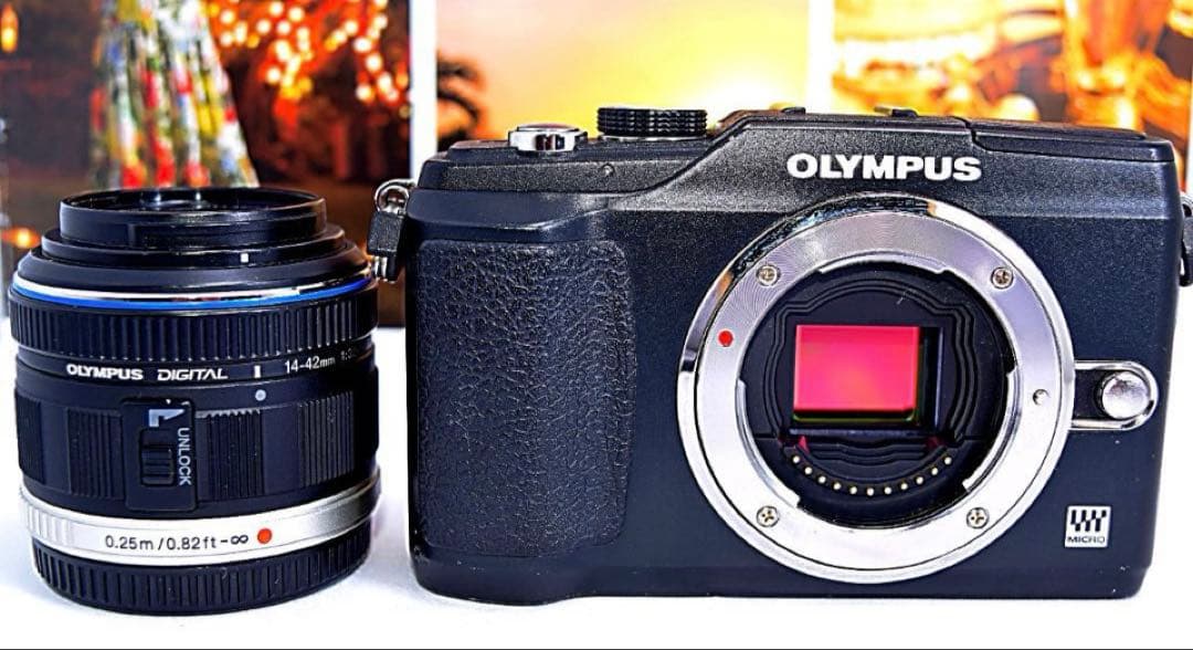 ❤️スマホ転送OK❤️高画質❤️オリンパス PL2 ミラーレスカメラ