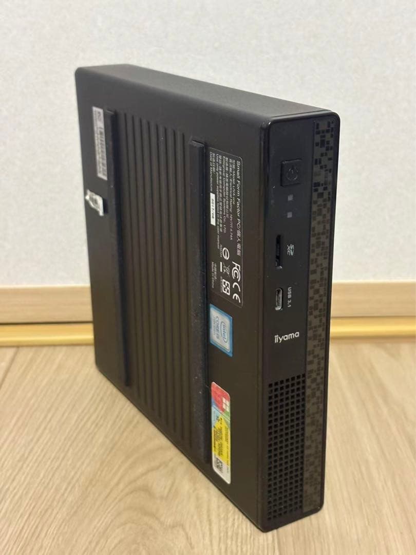 小型PC/i5-7500T/8GB/SSD128GB/HDD1TB/Office