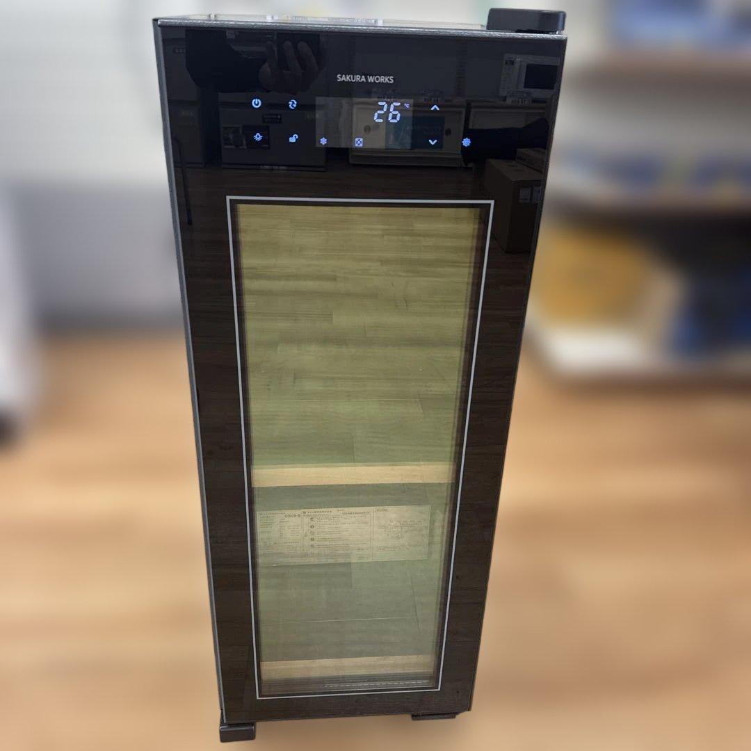 【修理可能品】SAKURA WORKS OSK9-B 日本酒セラー　ワインセラー