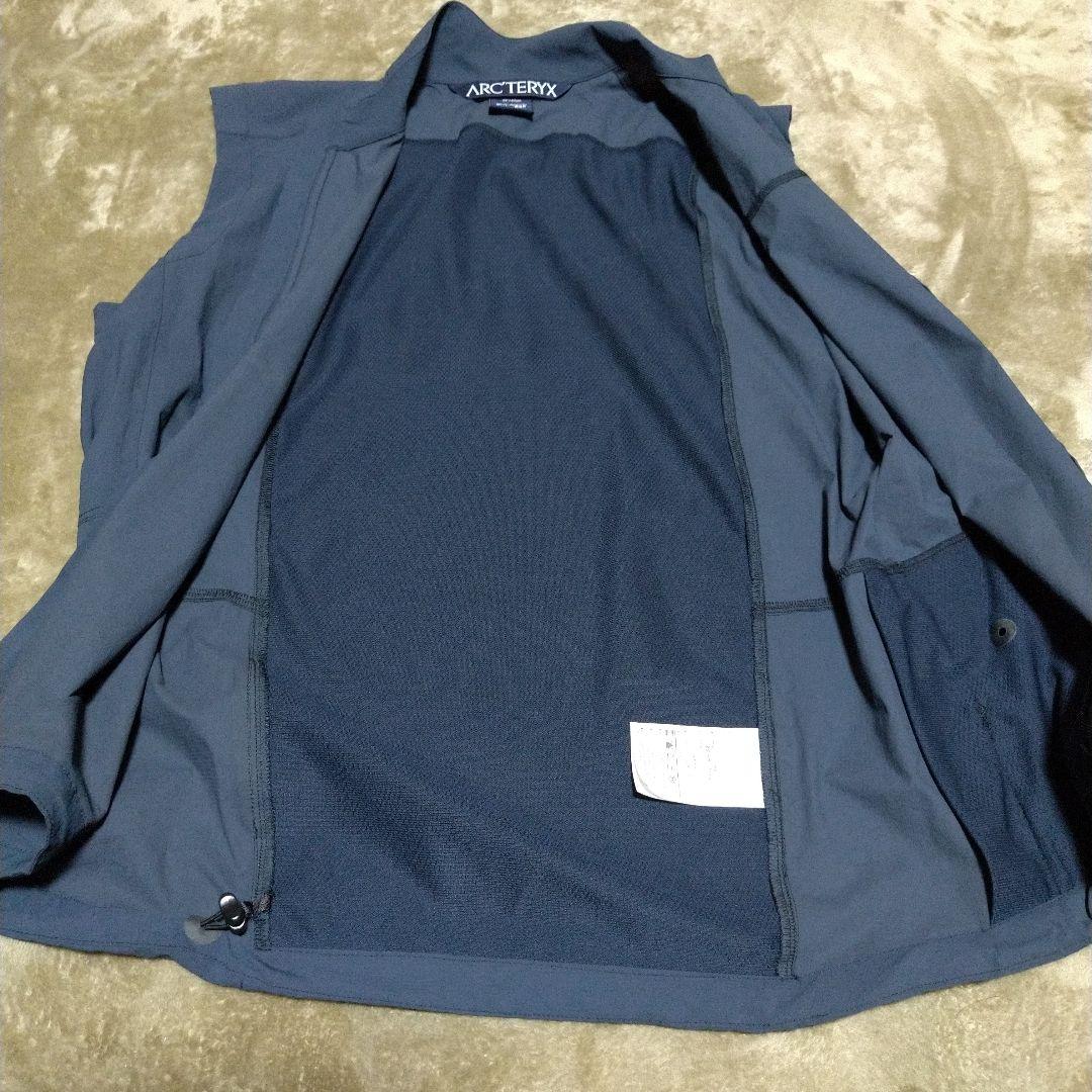 美品 ARC’TERYX アークテリクス インセンドベスト ネイビー S