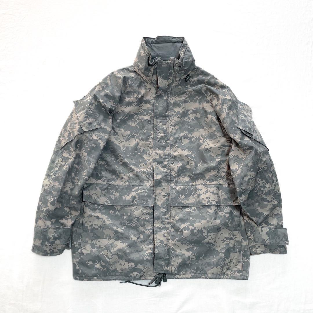 良品 米軍 ECWCS デジカモ ゴアテックスパーカー M-R 防水