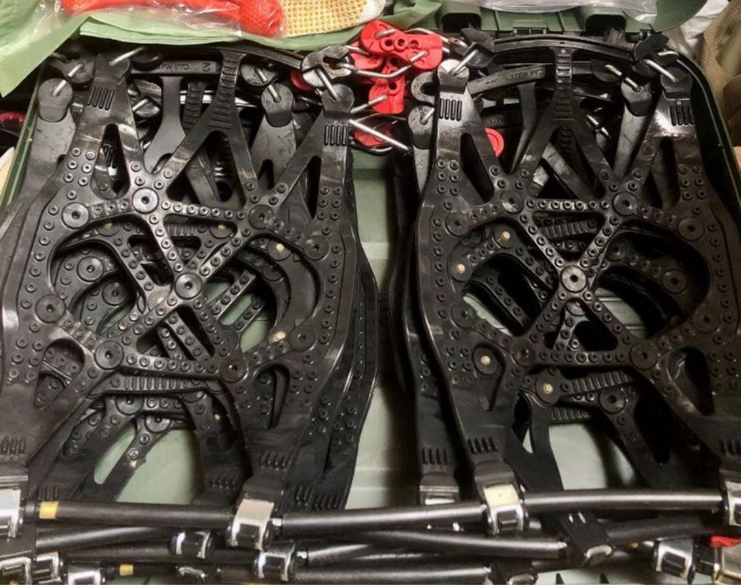 QE12 バイアスロン カーメイト クイックイージー 非金属タイヤチェーン