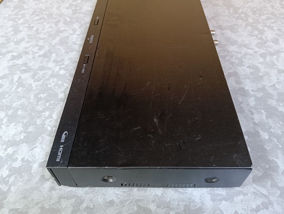 SHARP AQUOS ブルーレイレコーダー BD-NW500 新品リモコン付