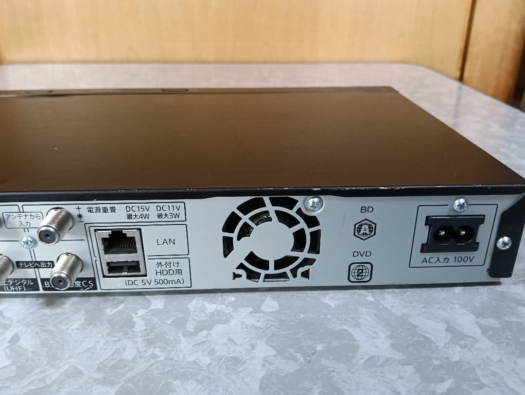SHARP AQUOS ブルーレイレコーダー BD-NW500 新品リモコン付