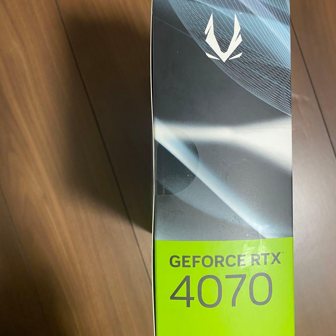 新品未開封 ZOTAC GeForce RTX 4070 TwinEdge OC