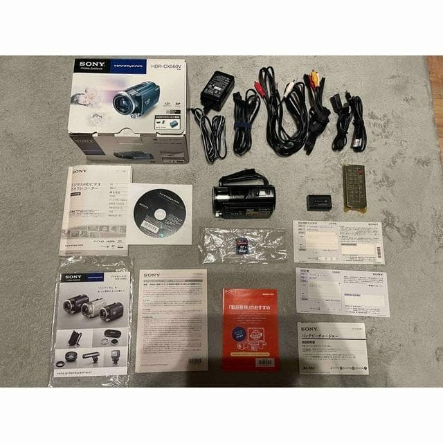 SONY HDR-CX560V ハンディカム 12.3メガピクセル