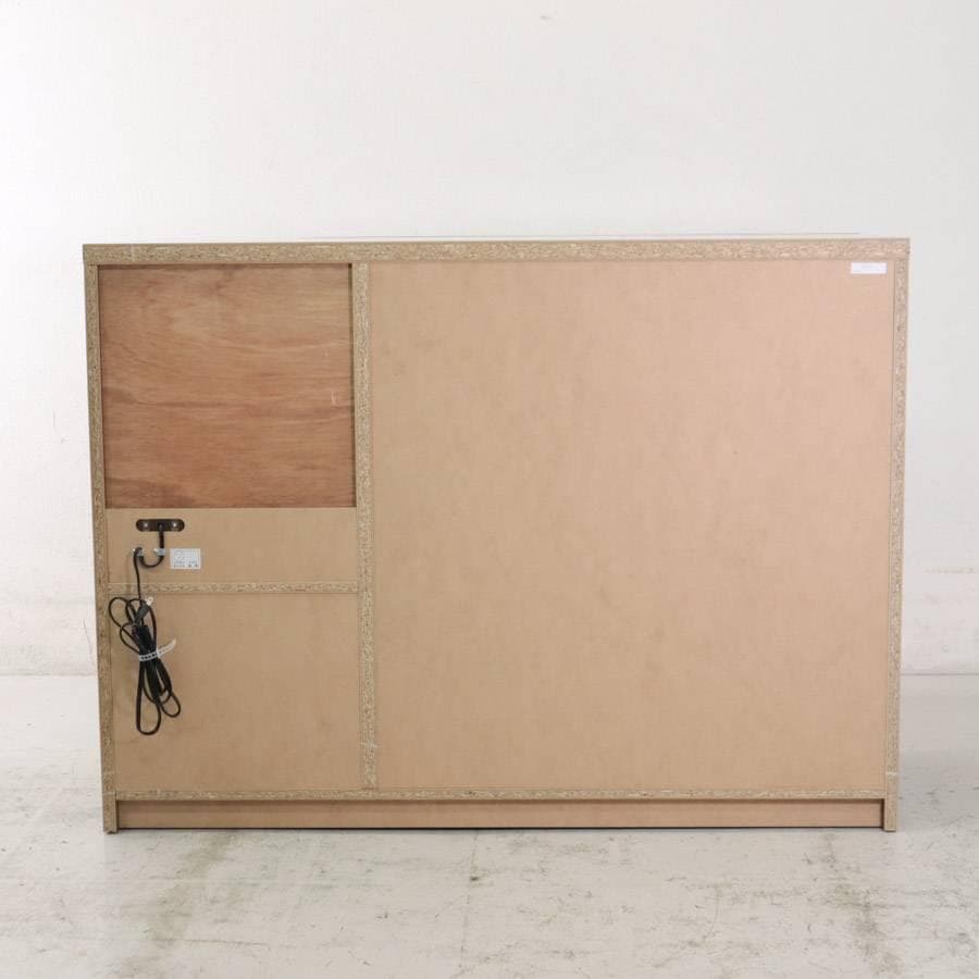 値下20年製 ウニコ ディクス キッチンカウンター W1200 ウォールナット材