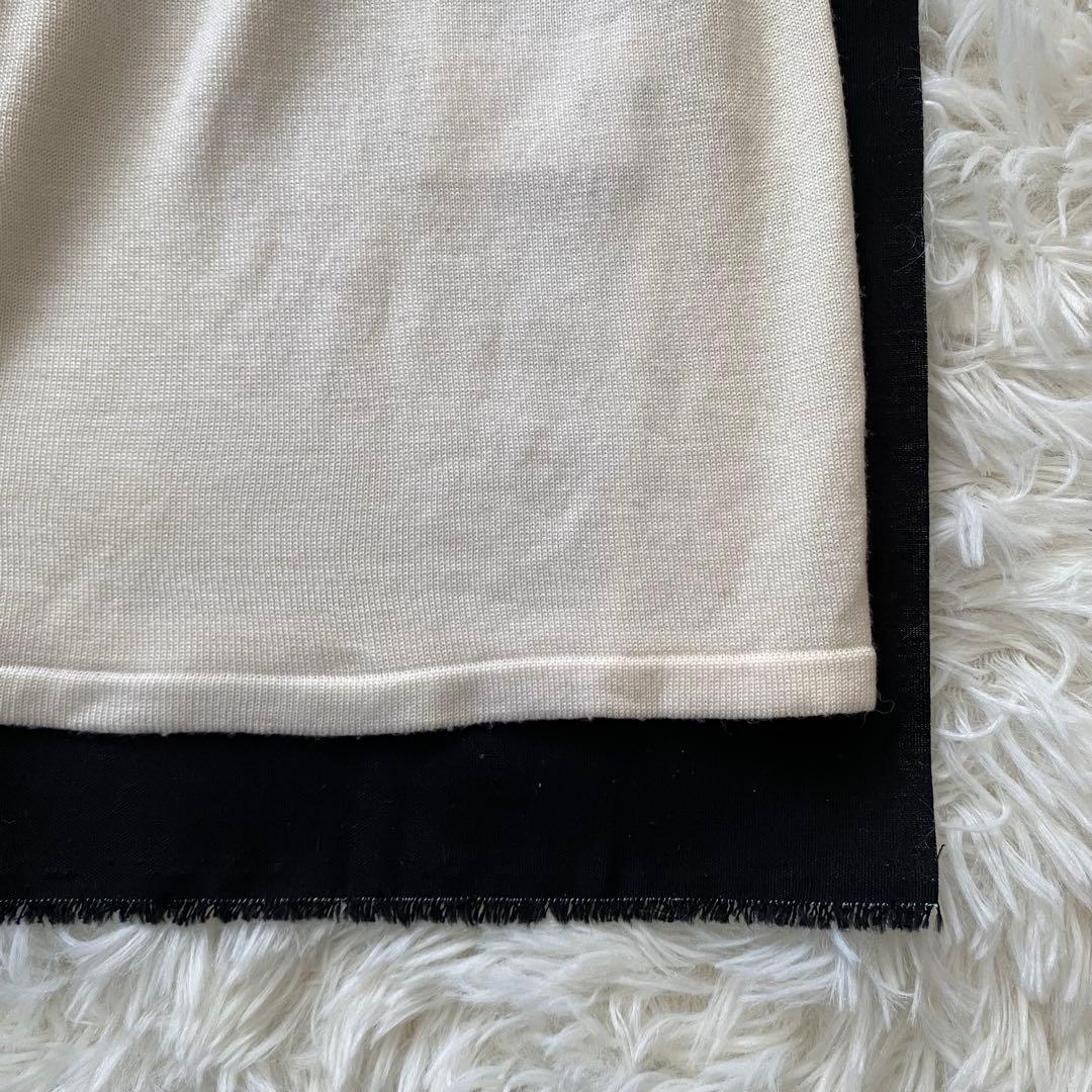 近年✨フォクシーニューヨーク　エバーグリーン　ニットワンピース　ウール100%