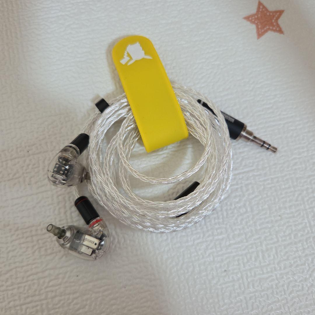 SHURE AONIC5 有線イヤフォン 風神リケーブル品