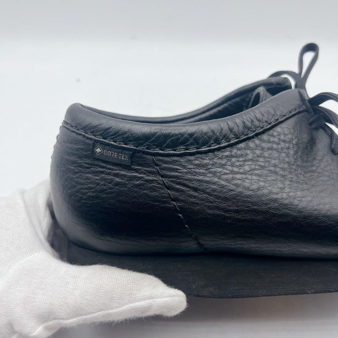 希少✨クラークス ビームス別注 ゴアテックス ビブラム レザー ワラビー 黒