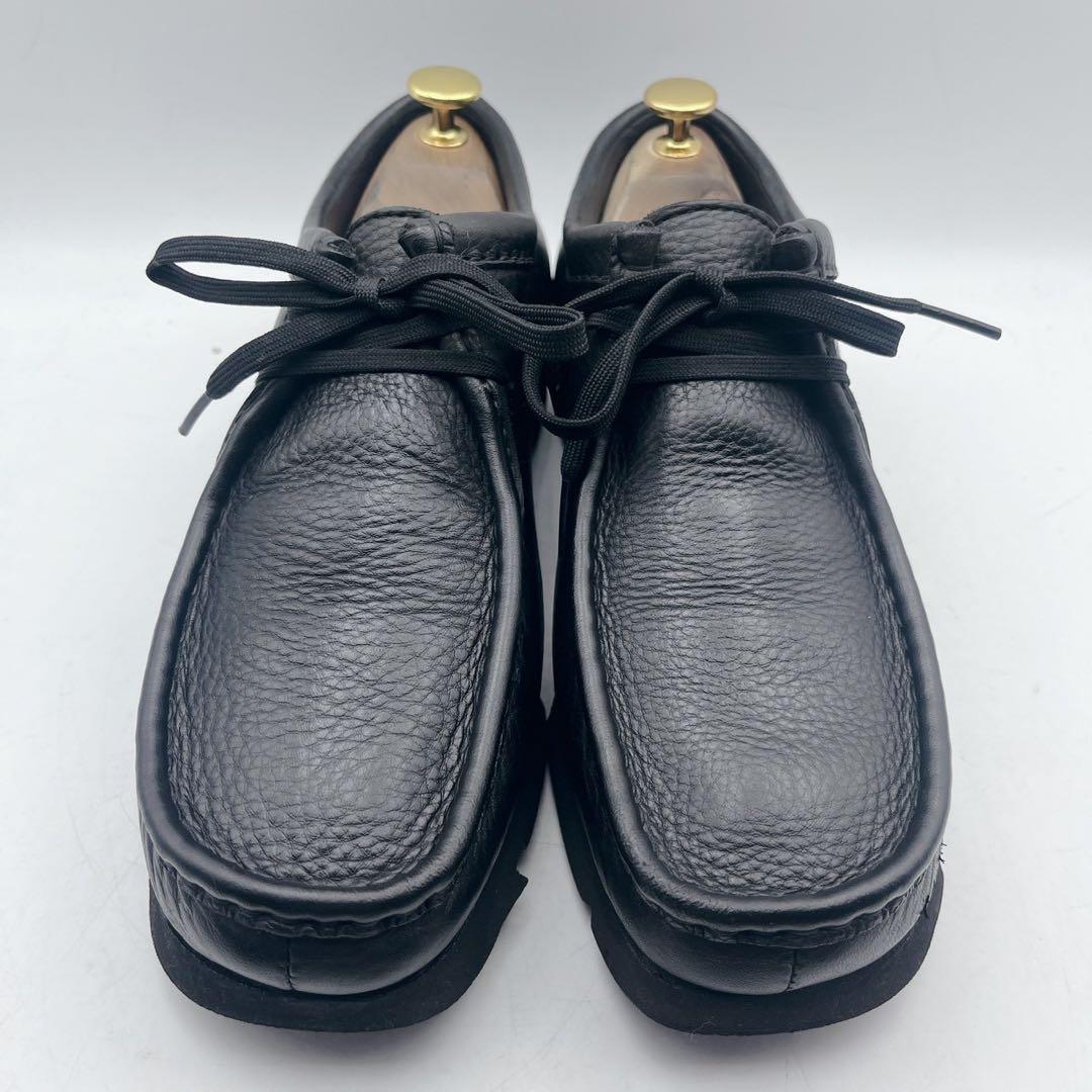 希少✨クラークス ビームス別注 ゴアテックス ビブラム レザー ワラビー 黒