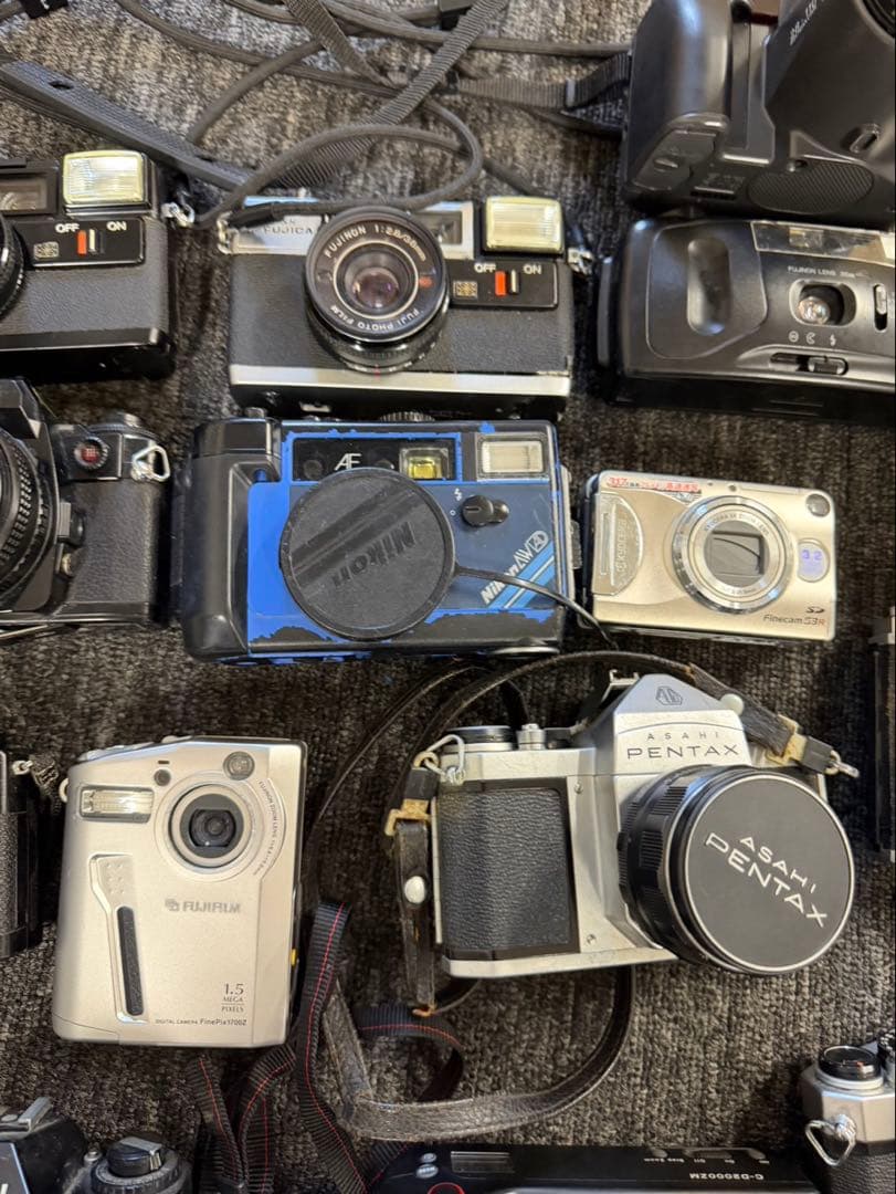 カメラ　ジャンク　15台　フィルムカメラ　デジカメ　まとめ売り