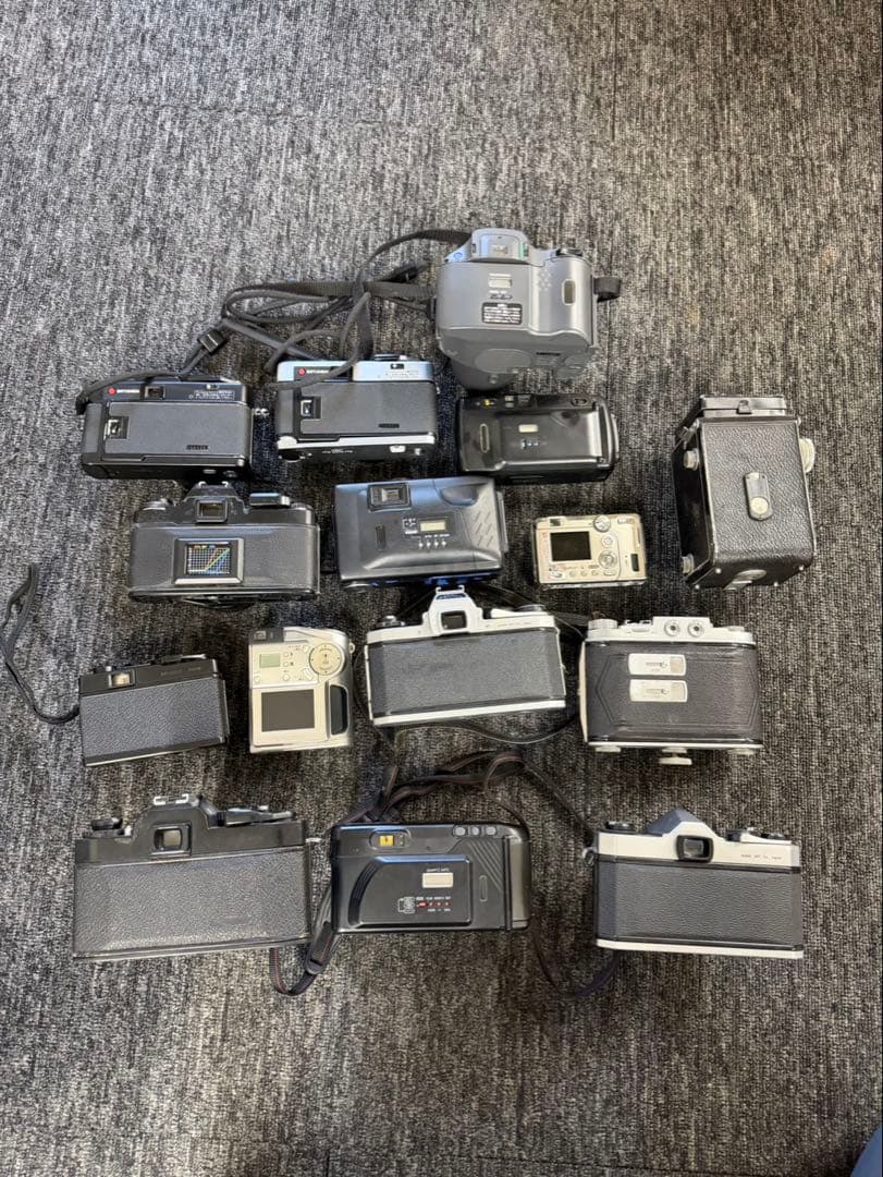カメラ　ジャンク　15台　フィルムカメラ　デジカメ　まとめ売り