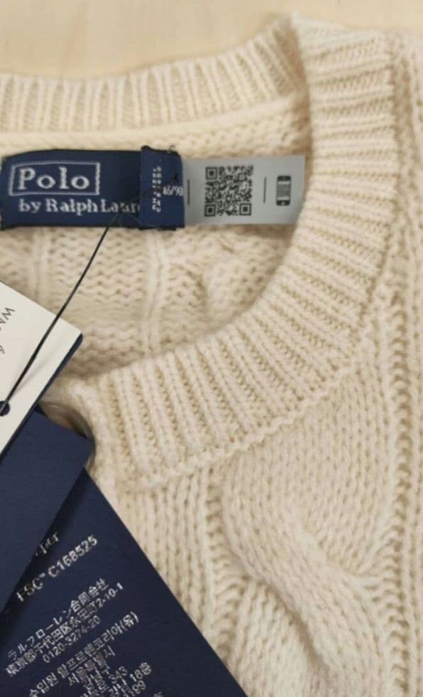 ポロラルフローレン ケーブルニット ウールカシミヤ カーディガンSサイズ
