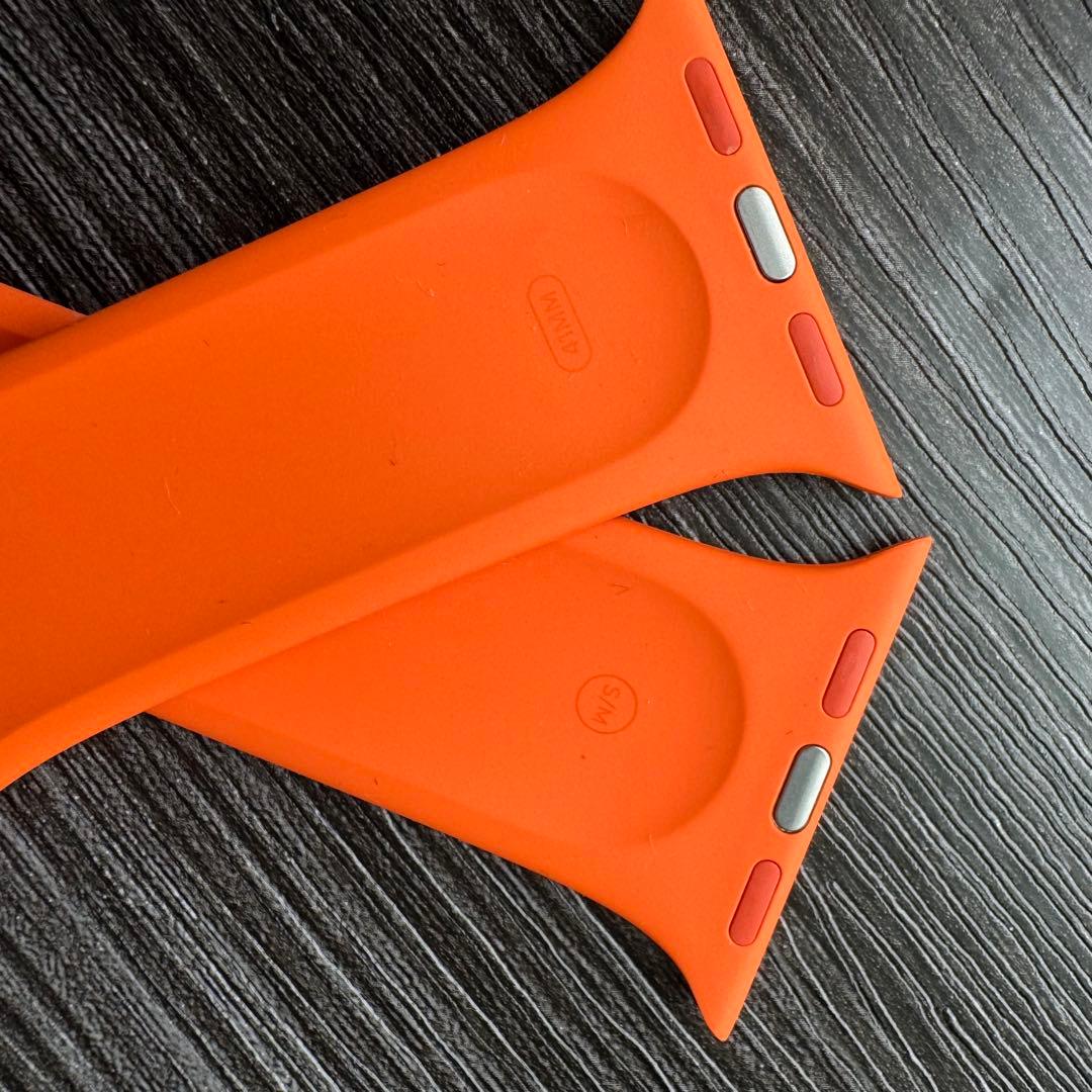 2562 未使用　Apple Watch エルメス　オレンジ　スポーツ　バンド