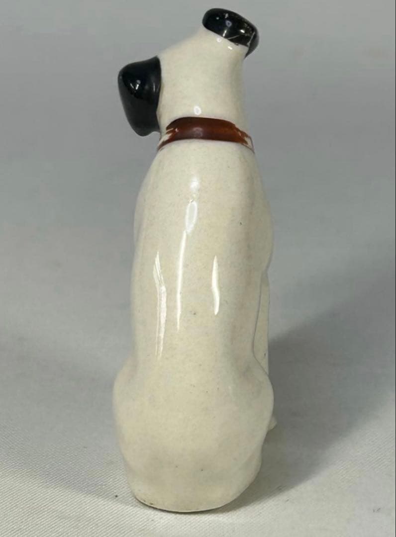 【希少レトロ】★昭和レトロ　ビクター　　ニッパー 犬5匹　ミニ陶器　置物