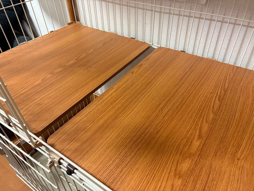 ieneko 猫ケージ　ナチュラルブラウン　3段