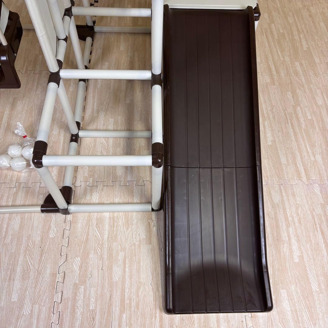 ☆一部未使用☆　おりたたみロングスロープキッズパーク　プレミアム　ショコラ　完品