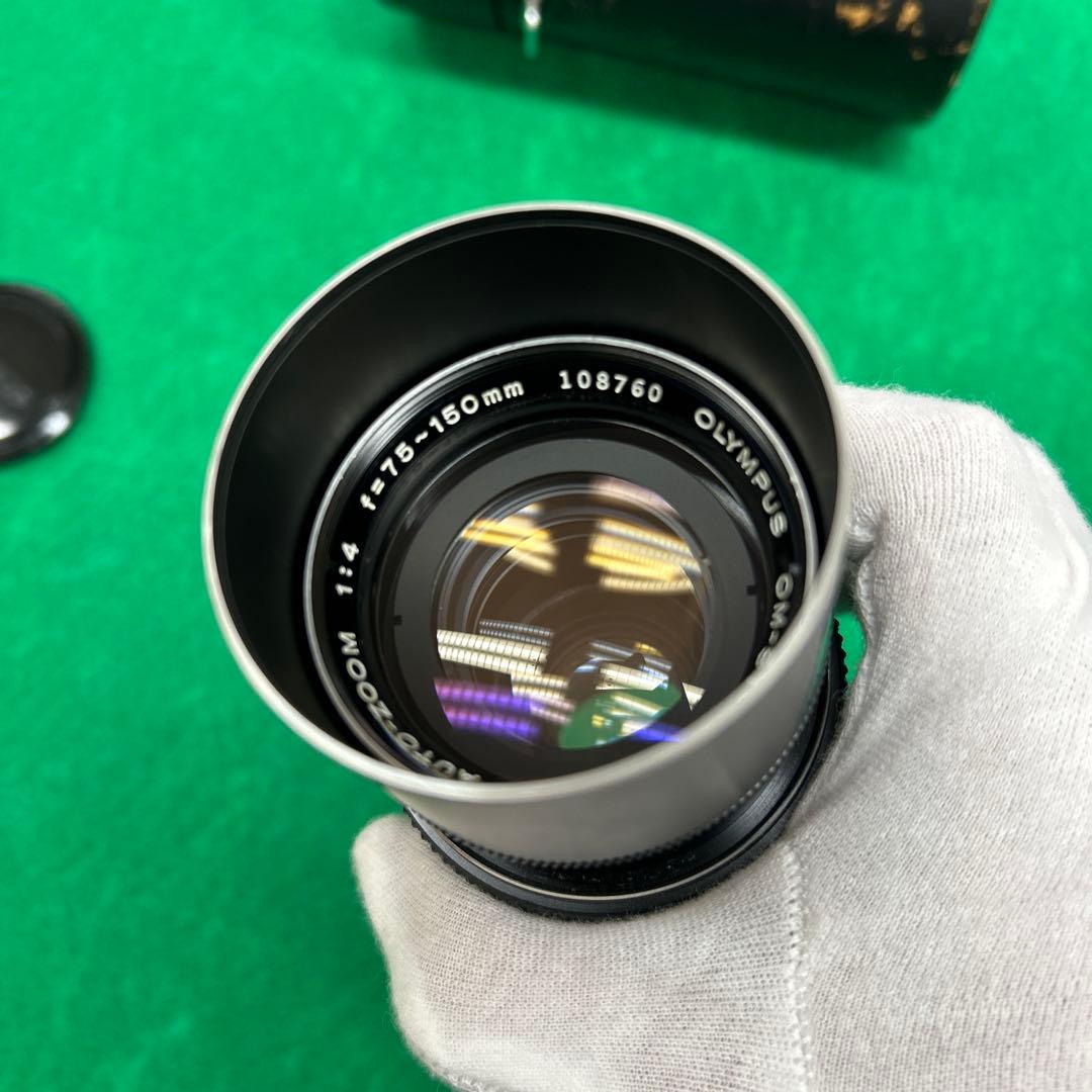 フィルムカメラ Olympus OM-1 MD auto zoom 75-150mm f4