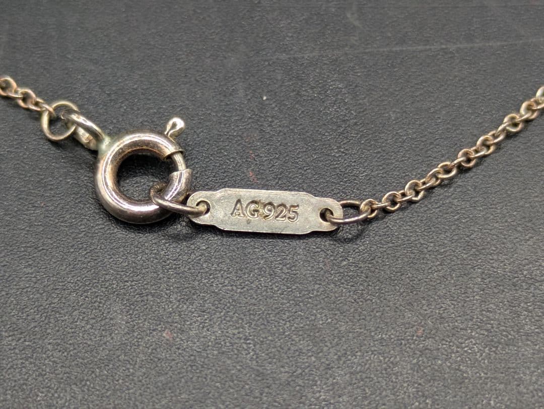 Tiffany LOVEキューブ ネックレス AG925