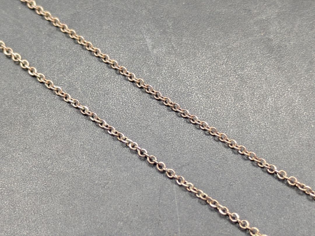 Tiffany LOVEキューブ ネックレス AG925