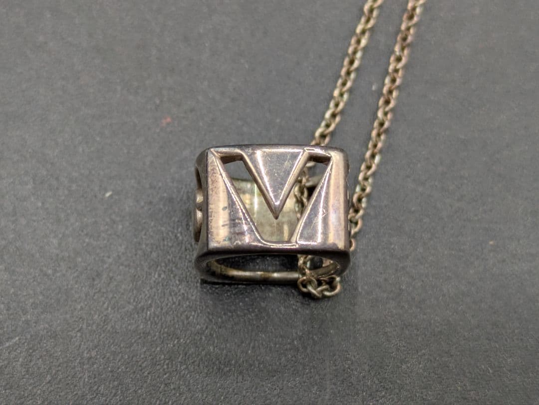 Tiffany LOVEキューブ ネックレス AG925