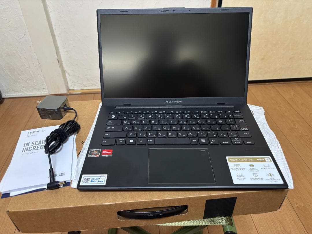 その他ノートPC本体 ASUS Vivobook Go 14 E1404F R5-7520U 16G