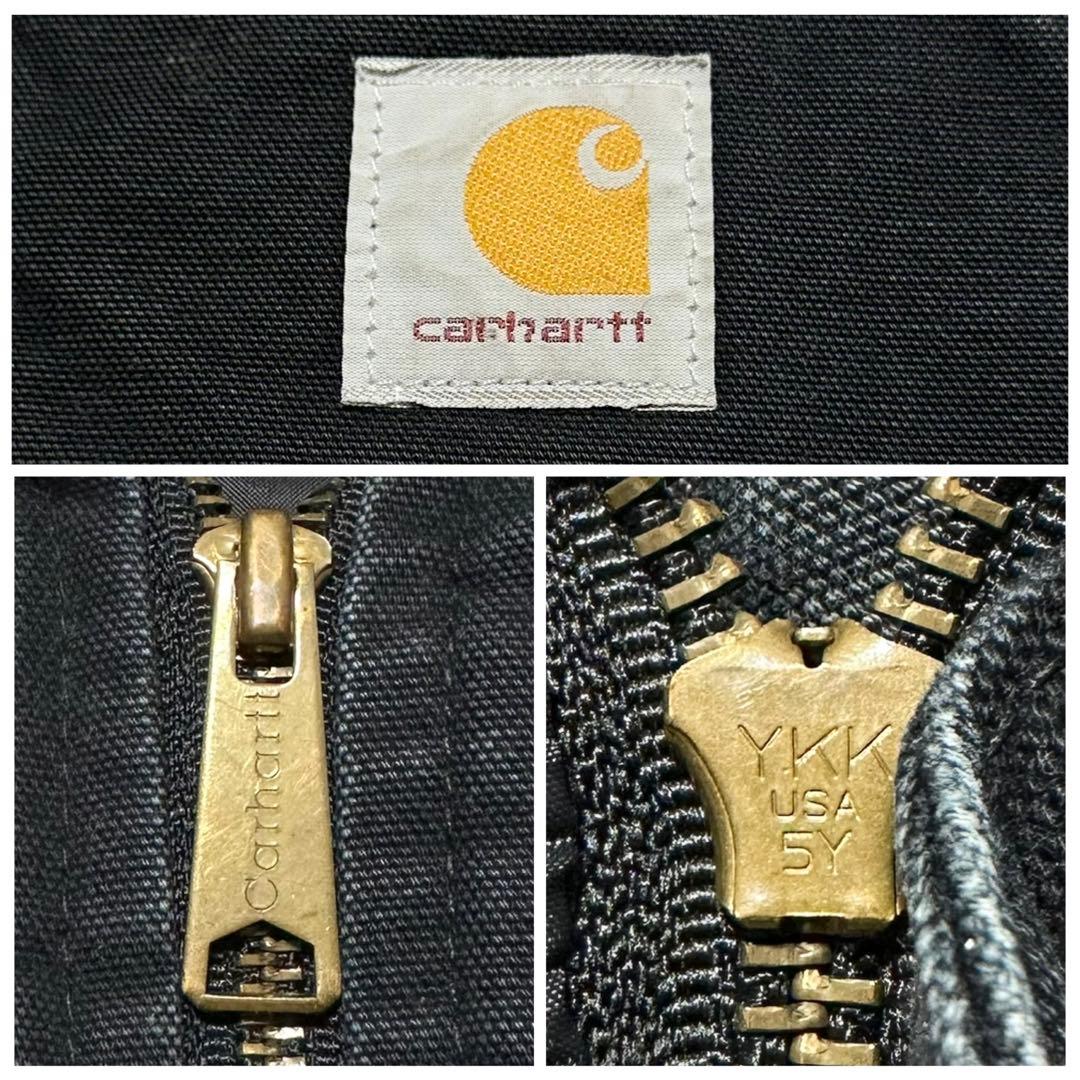 00s USA製 カーハート 腰ゴム　ダックベスト V01BLK