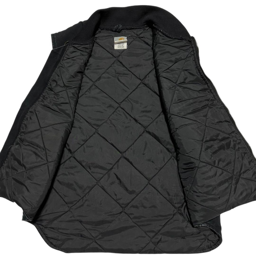 00s USA製 カーハート 腰ゴム　ダックベスト V01BLK