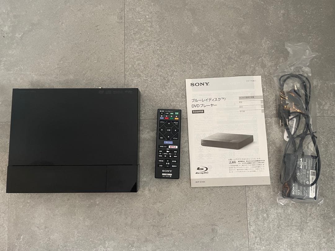 SONY ブルーレイプレイヤー/DVDプレイヤー