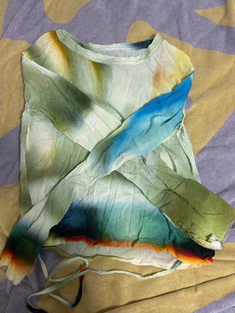 PAMM 「たしかにそこにあった夜」のガーゼトップス(真夜中のバス)