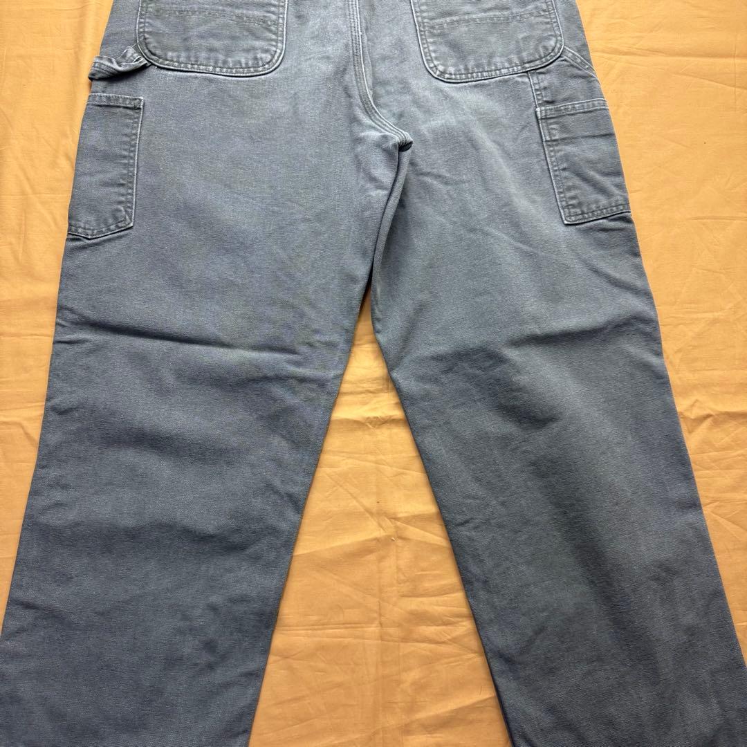 美品　carhartt モスグリーン　ダック　ペインターパンツ　W36 L34