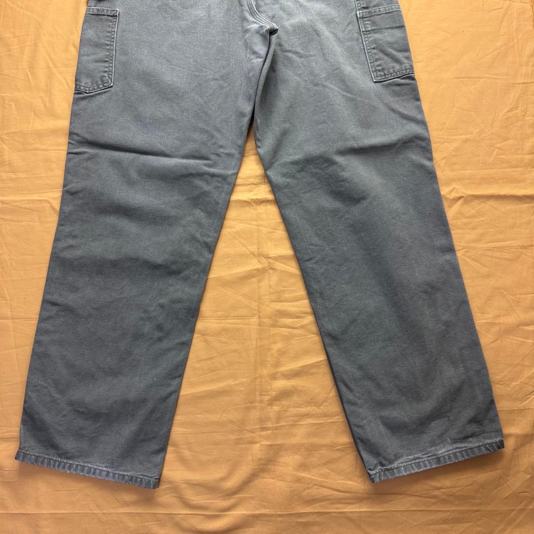美品　carhartt モスグリーン　ダック　ペインターパンツ　W36 L34