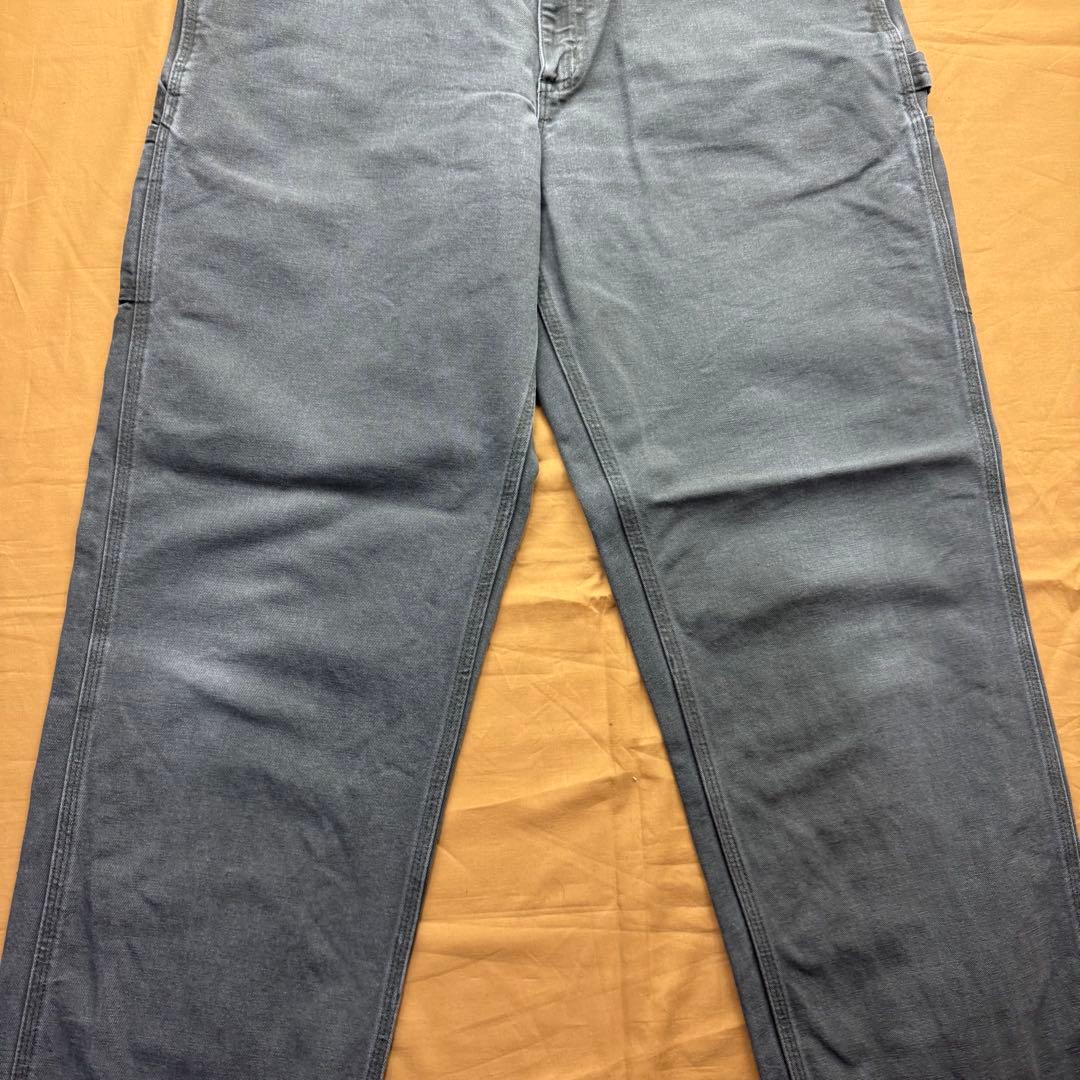 美品　carhartt モスグリーン　ダック　ペインターパンツ　W36 L34