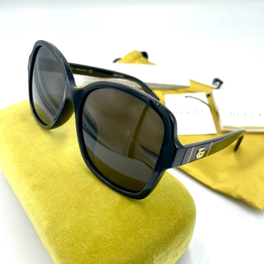 ✨極美品✨GUCCI グッチ サングラス GG0765SA マーモント ブラック