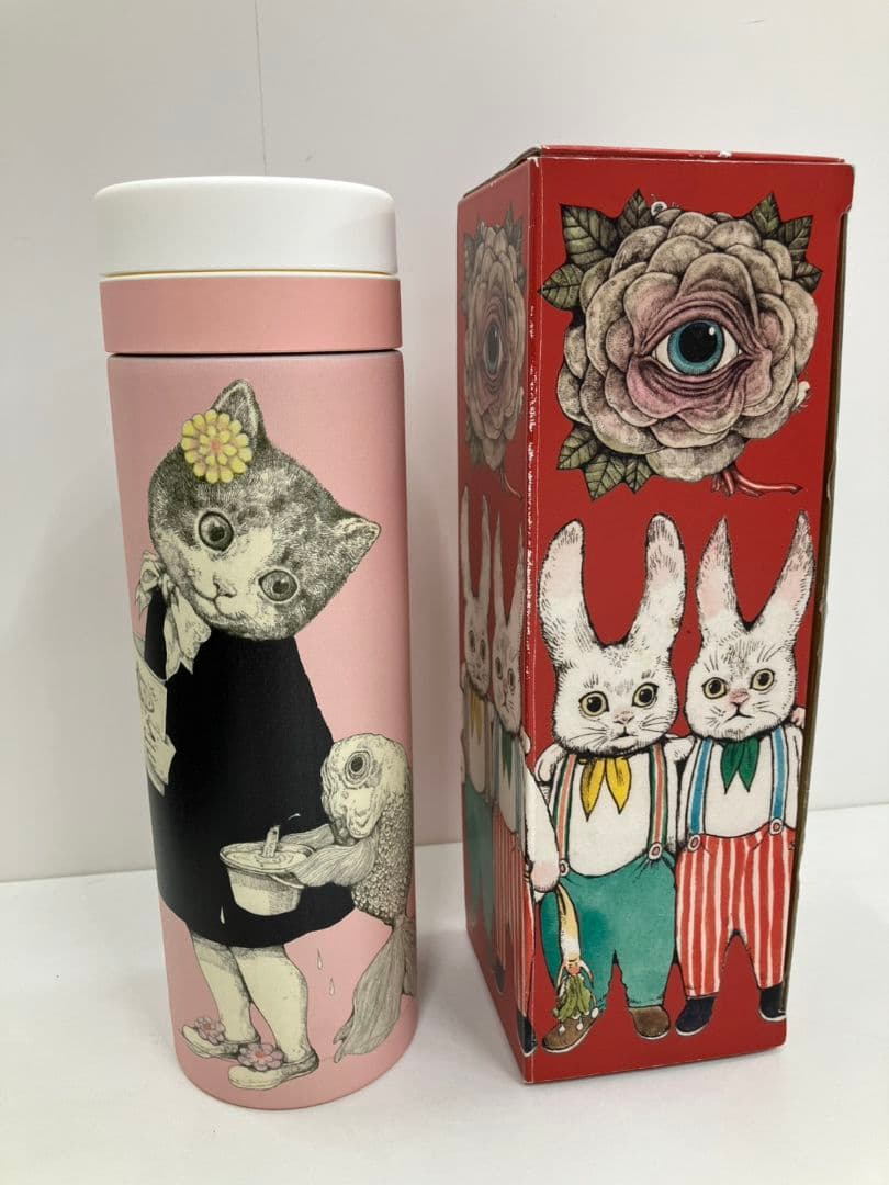 【ヒグチユウコ　サーモボトル】BORIS　どじょう飼っていい？　500ml