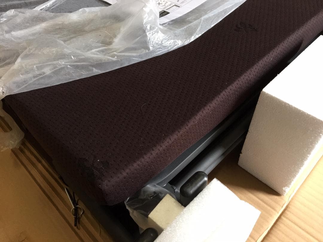 折りたたみベッド(シングル) ダークブラウン BAS-1S(DBR)RGT