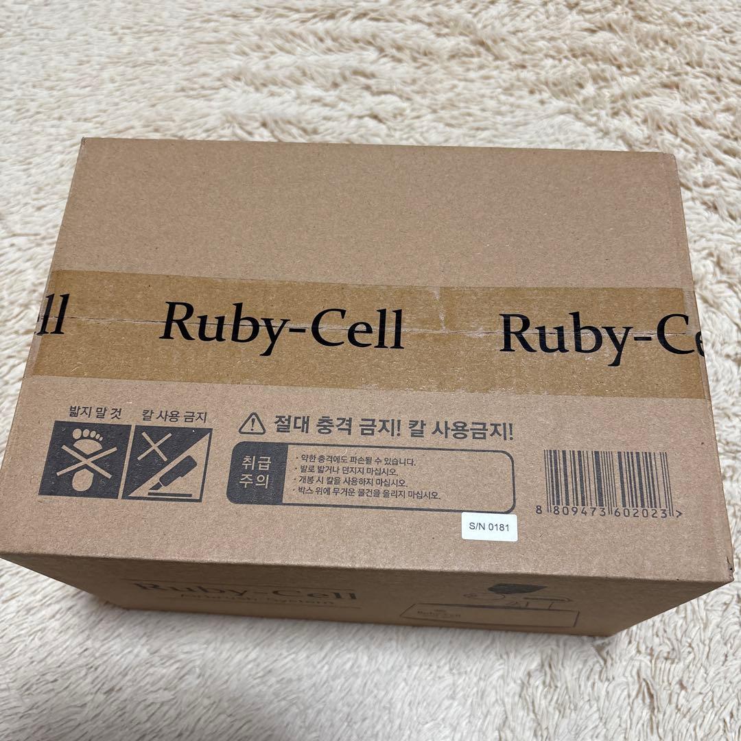 【正規品】新品未使用！ルビーセル　エアブラシ　美顔器　箱入り