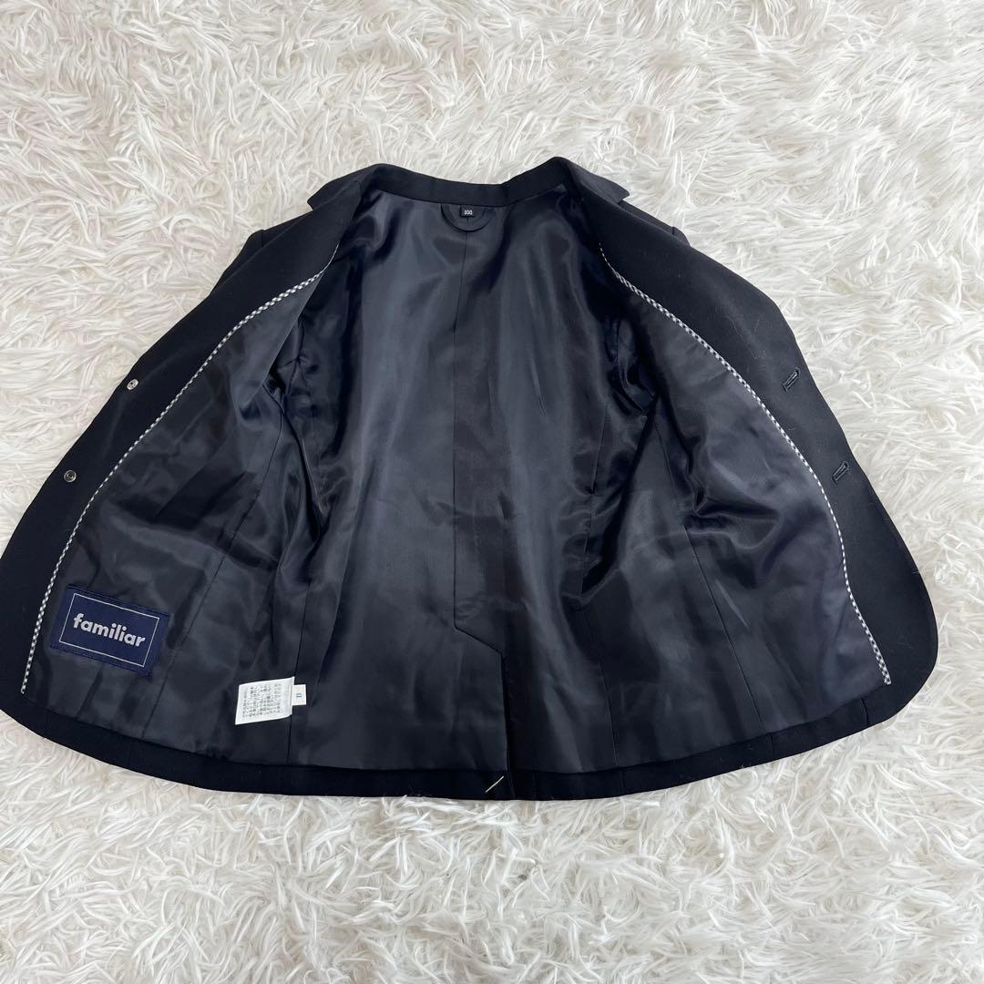 美品 ファミリア 男の子 フォーマルスーツ 3点セット 七五三 お受験 冠婚葬祭