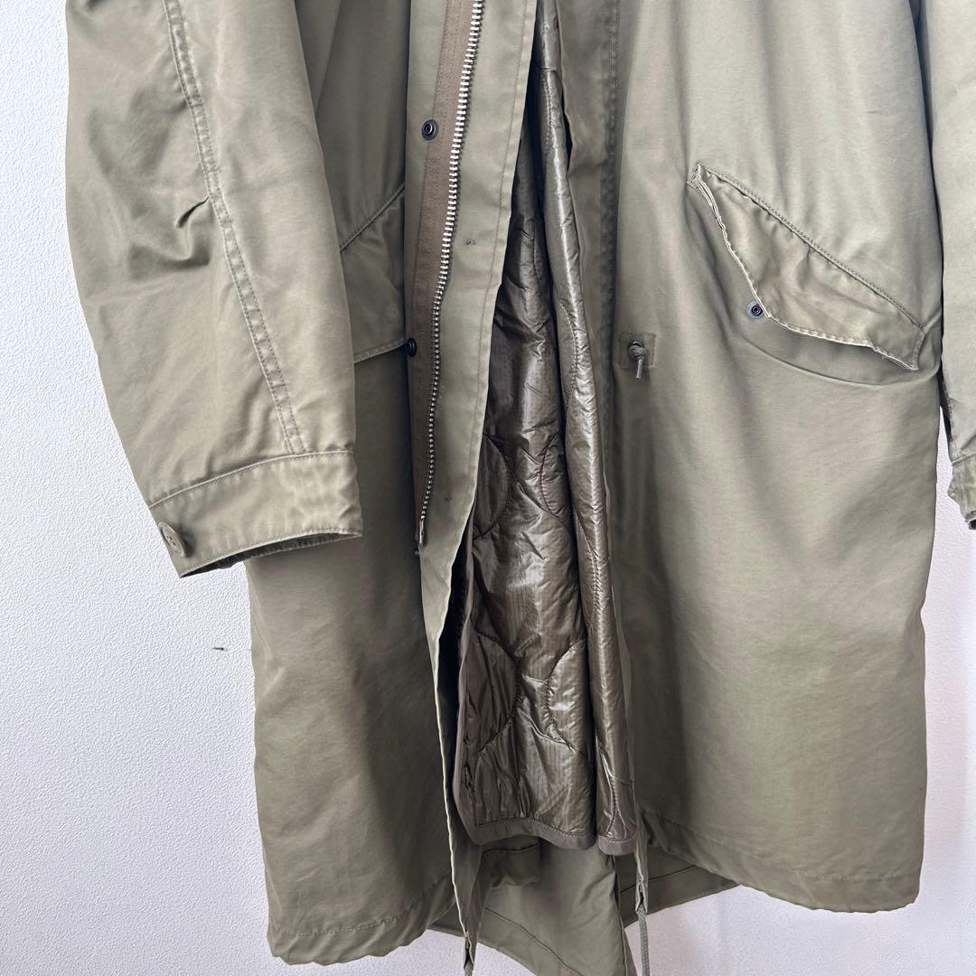 HYKE モッズコート M オリーブ