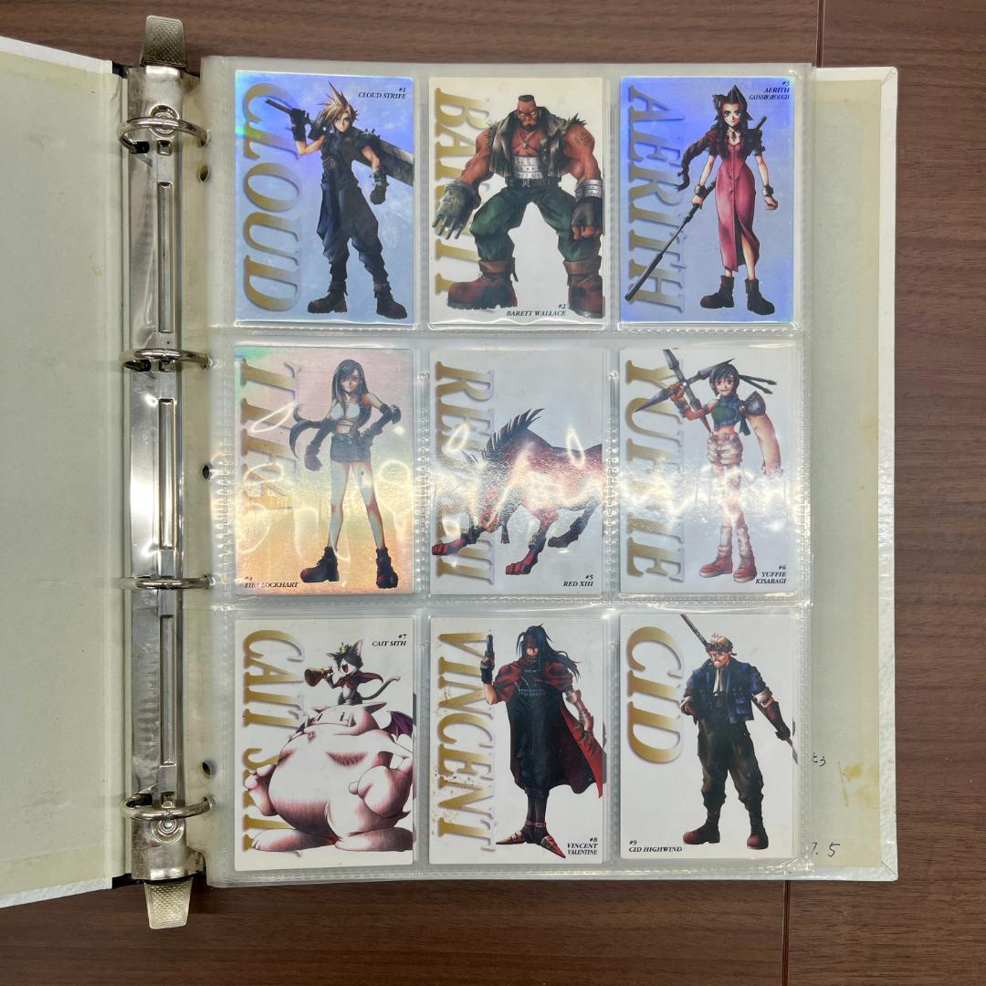 ト*ラ様 ファイナルファンタジーVII バインダーカードダスバンダイFF7 ID