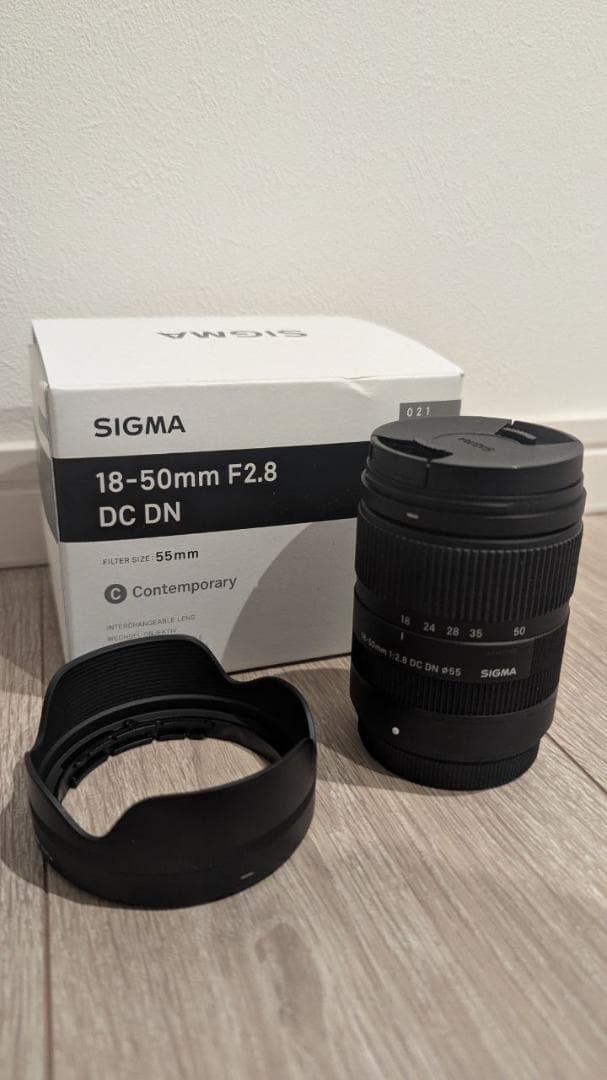 SIGMA18-50mm F2.8 DC DN（フジフイルムXマウント）新品同様