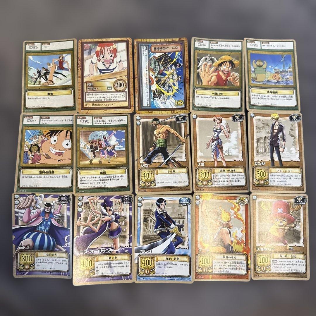 ワンピース カード 当時品 64枚