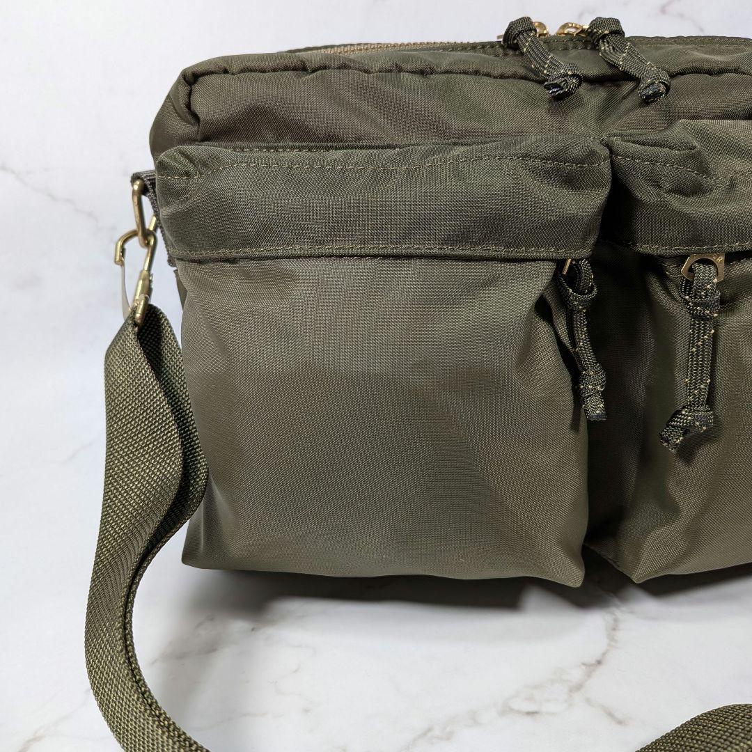PORTER ポーター フォース ショルダーバッグ（S） オリーブドラブ 日本製