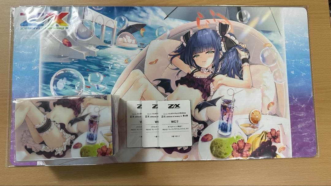 Z/X ゼクス ミスティカ・サンクトゥス プレイマット+デッキケース+PRカード