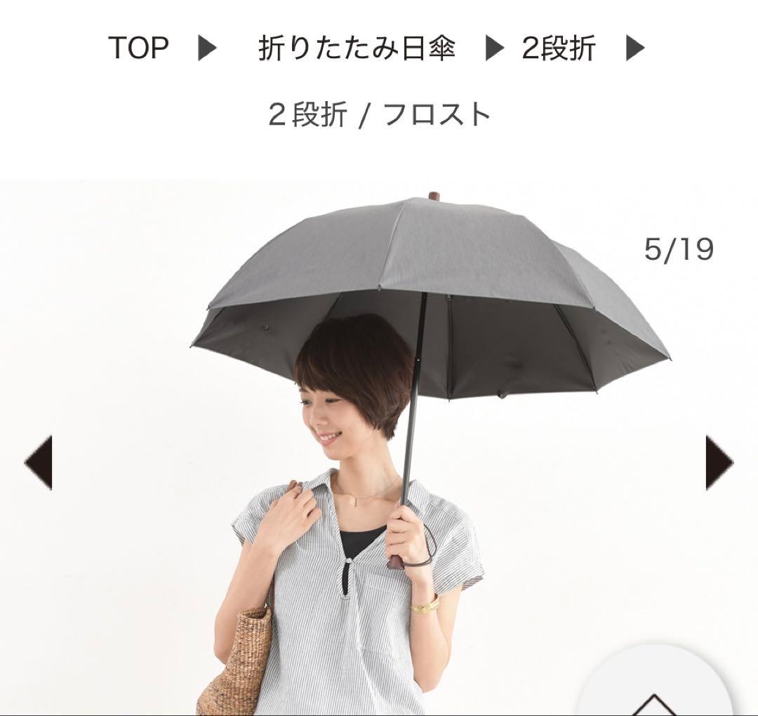 ⭐︎今日だけ値下げ⭐︎ サンバリア100 2 段折　フロストグレー