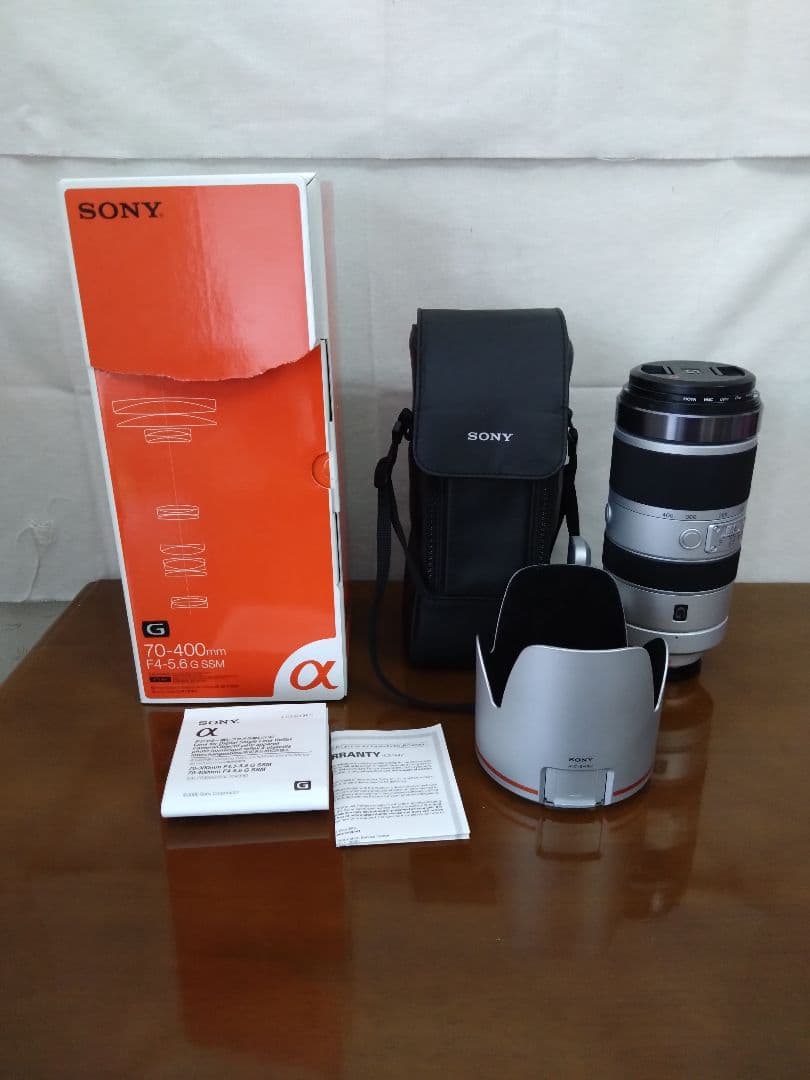 「歳末特価」【美品】SONY SAL70400g【HOYA製フィルター付】