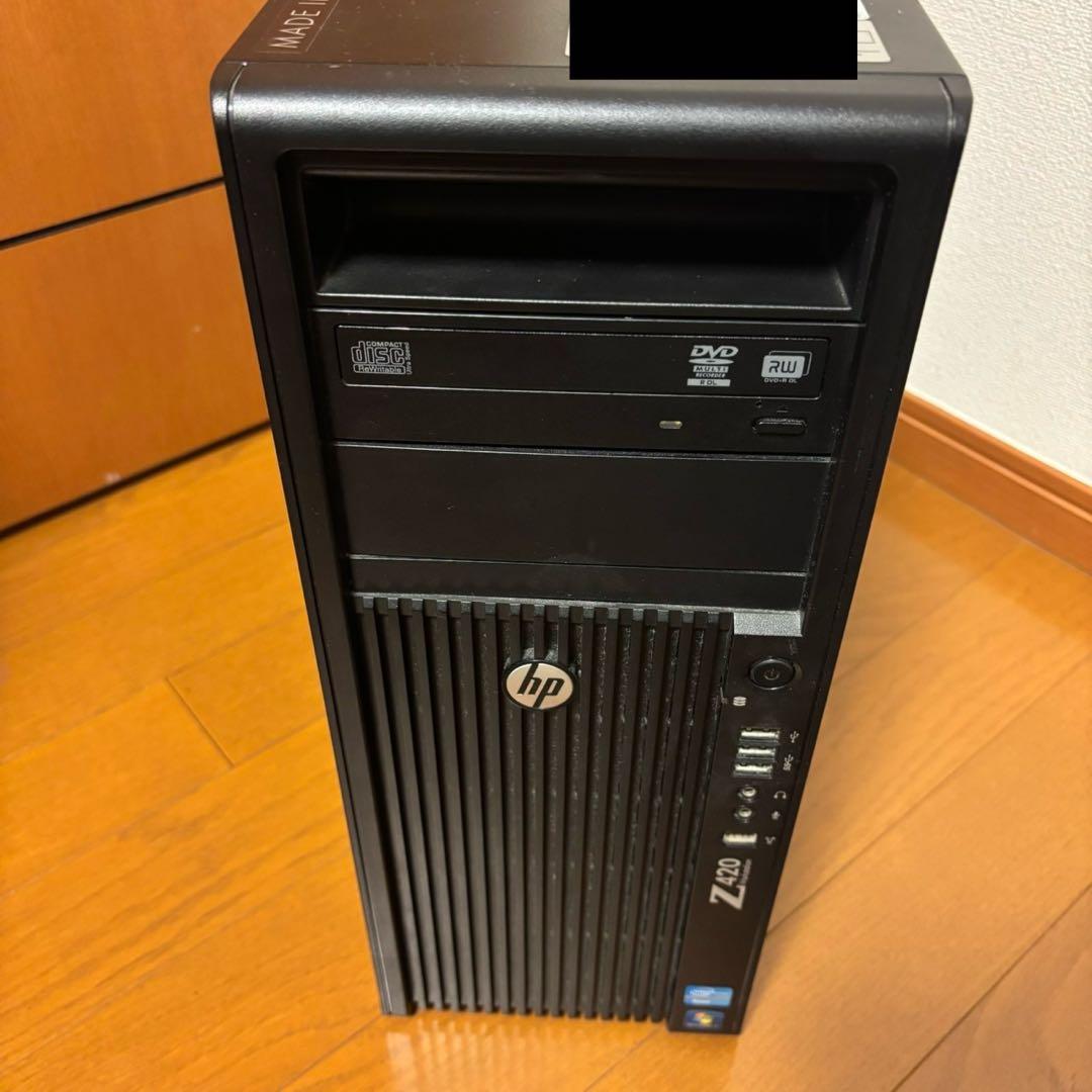 HP Z420 ワークステーション GTX1650