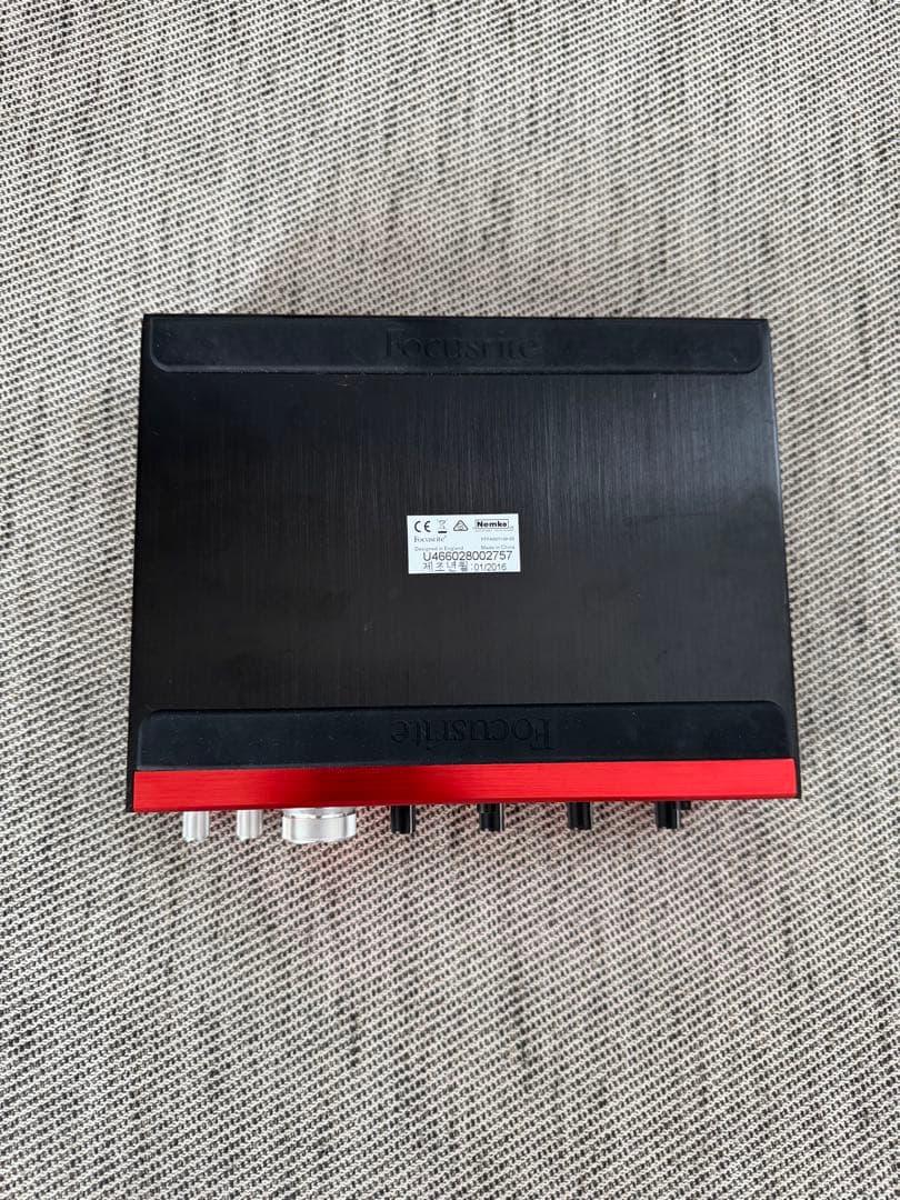 Focusrite Clarett 4Pre オーディオインターフェース DTM